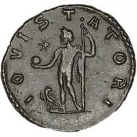 Æ Antoninianus - Vaballathus IOVI STATORI
