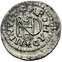 1/4 Siliqua In the name of Anastasius I and Theoderic, Sirmium, regular S with bust in legend