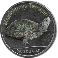 5 Rupees Malaclemys Terrapin