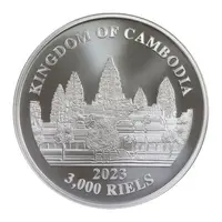 3000 Riels Lost Tigers of Cambodia