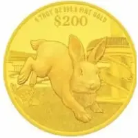 200 Dollars Year of the Rabbit