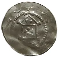 Denier - Henry II Mainz mint