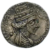 Tetradrachm - Phraates V and Musa