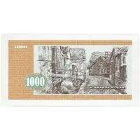 1000 Krónur Danmarks Nationalbank, second issue