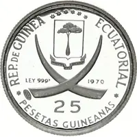 25 Pesetas Guineanas World Bank