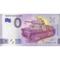 0 Euro - Saumur - Musée des Blindés - SOMUA S35