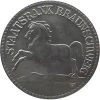 50 Pfennig - Braunschweig Staatsbank