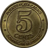 Token - Puerto Plata Casino, 5 cents