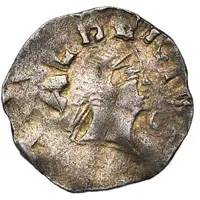 Denier - Albert II Bust right