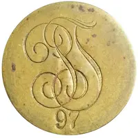 50 Aurar P. J. Thorsteinsson and Co.