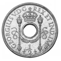 1/2 Penny - George V Trial Strike