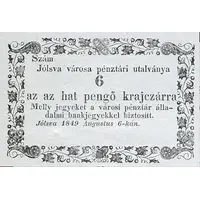 6 Kreuzers Jólsva