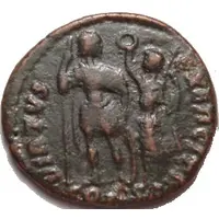 Follis - Honorius VIRTVS EXERCITI, Constantinopolis