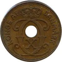 2 Øre - Christian X