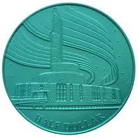 1/2 Dollar Northern Lights Cathedral