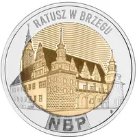 5 Złotys The Town Hall in Brzeg