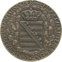 Award medal - For services to poultry breeding