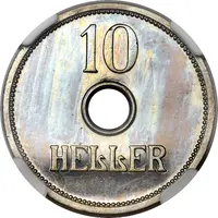 10 Heller - Wilhelm II Trial Strike