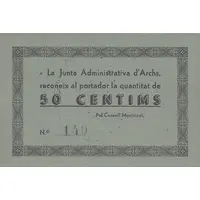 50 Céntimos Archs