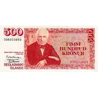 500 Krónur Law of 1986