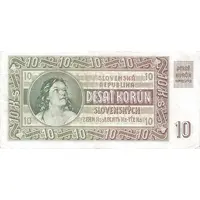 10 Korún Slovenských