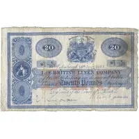 20 Pounds British Linen Company
