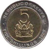 5 Shillings Non-magnetic