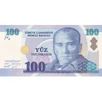 100 New Lira