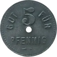 5 Pfennigs - Saarbrücken Mannesmannröhren werke