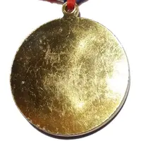 Medal - Skier skates to the left