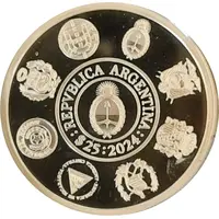 25 Pesos Ibero-American Series - Puente de la Mujer