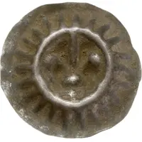 Denier Bracteate Florentian lily