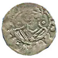 Denier - Robert and Adalbero of Laon