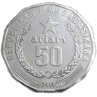 50 Ariary motto D