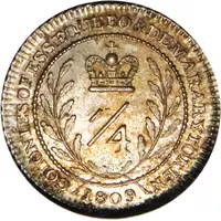 1/4 Guilder - George III