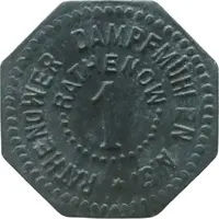 1 Pfennig - Rathenow Rathenower Dampfmühlen A.G.