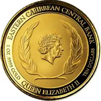 10 Dollars - Elizabeth II Sisserou Parrot