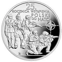 10 Zlotys Poland's Accession to NATO