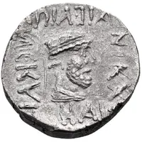 Tetradrachm - Kamnaskires V Reverse bust to right
