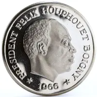 10 Francs CFA Félix Houphouët-Boigny