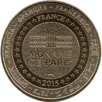 Monnaie de Paris Tourist Token - Luxembourg Pont Adolphe - Nei Bréck
