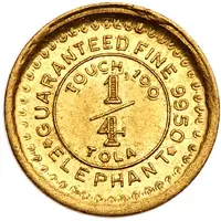 Rounds - Quarter Tola M/S Kirilal Jeshingal, Bombay