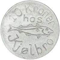 10 Kroner J. F. Kjølbro