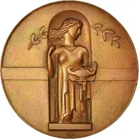 State civic award medal - Finlandia Memorial of Human Benevolence
