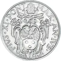 20 Centesimi - Pivs XI Jubilee