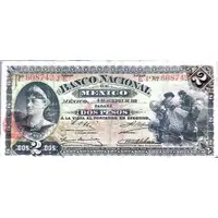 2 Pesos El Banco Nacional de México