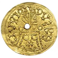Tremissis - Leovigildo Caesaraugusta