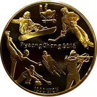 1000 Won Olympic Games 2018