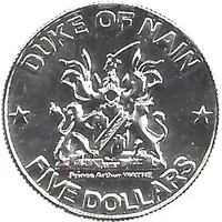 5 Dollars - Leonard I Duke of Nain