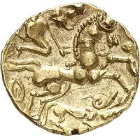 1/4 Stater with tattooed cheek and wolf